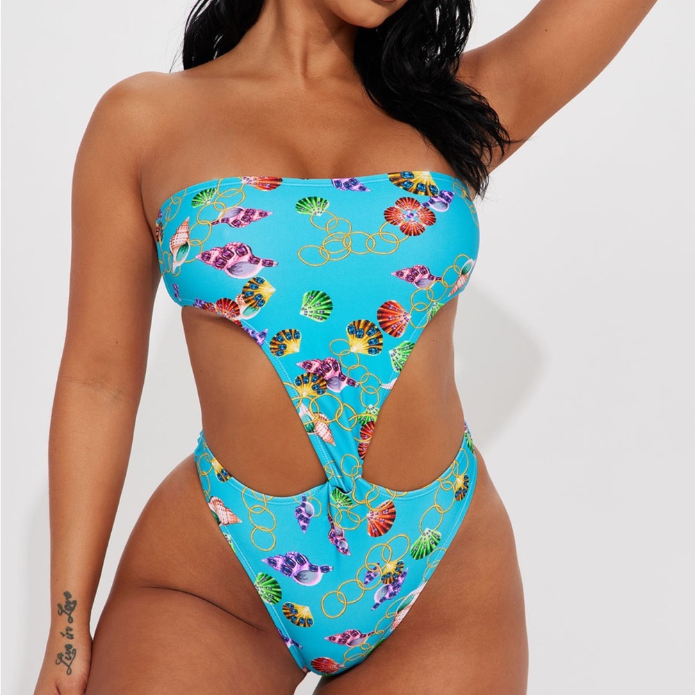 Sexy Shell Print one Piece Monokini